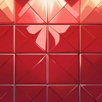 red porcelain tiles